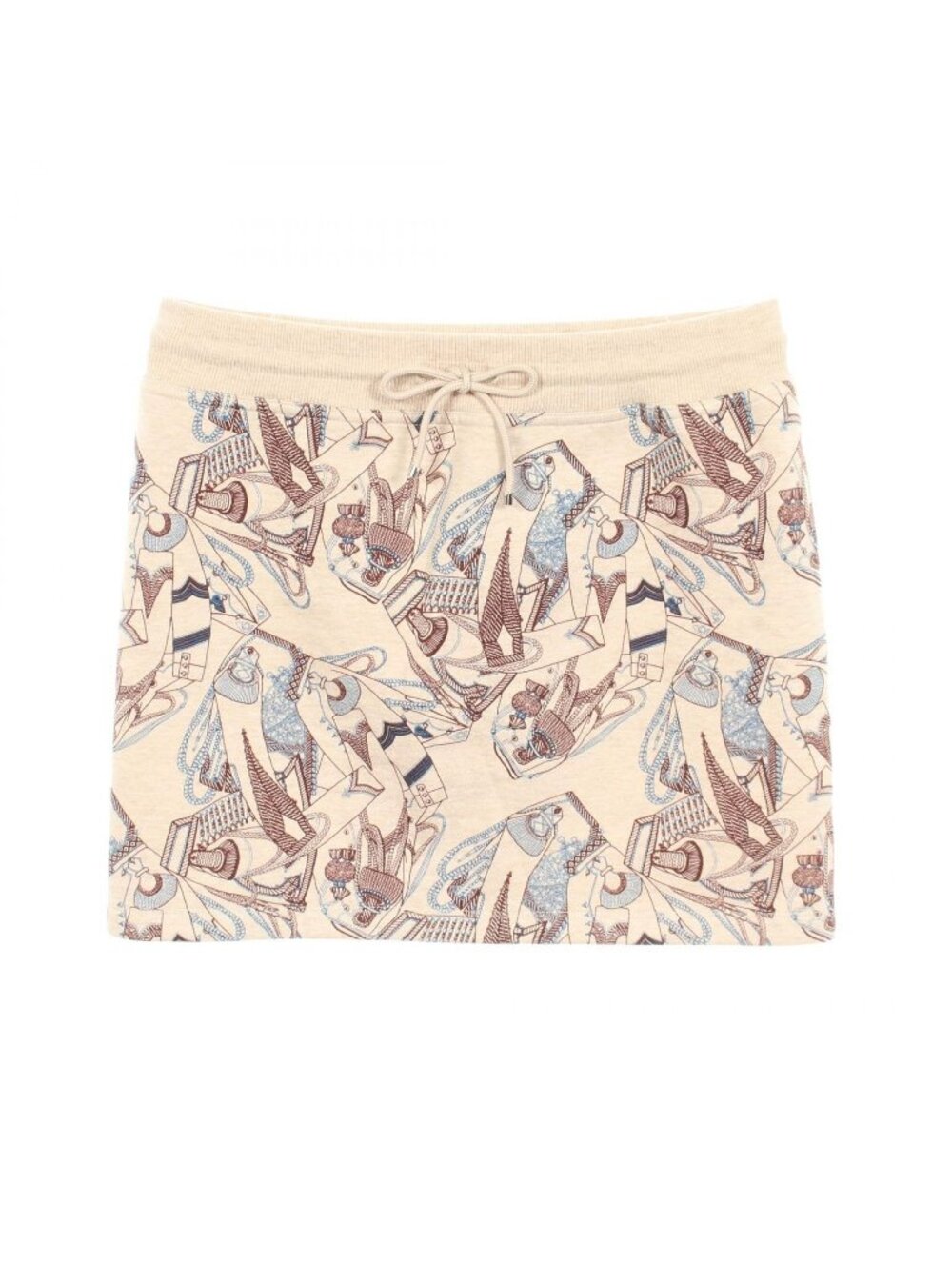 Hermes Skirt Zouaves Et Dragons Finesse Sweatshirt Cotton